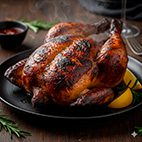 pollos asados al carbón